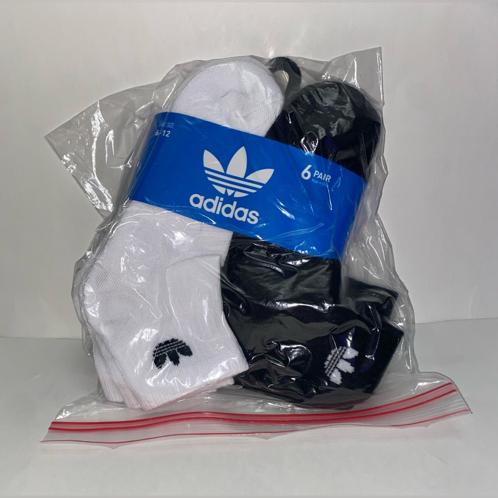 Adidas Originals Cushioned Quarter crew Socks 6 pairs